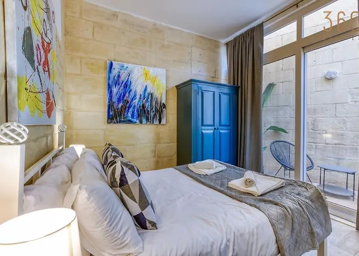 Stunning 1br With Private Terrace In Bormla By 360 Estates アパート