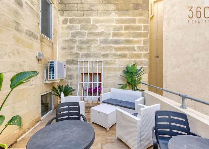 アパート Stunning 1br With Private Terrace In Bormla By 360 Estates