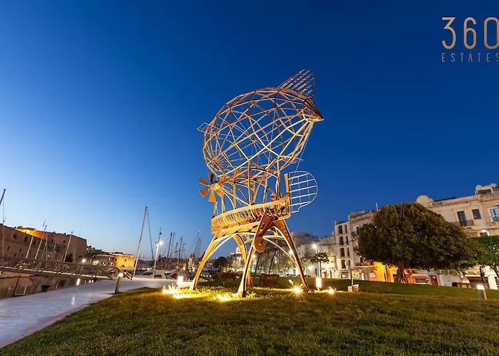 アパート Stunning 1br With Private Terrace In Bormla By 360 Estates