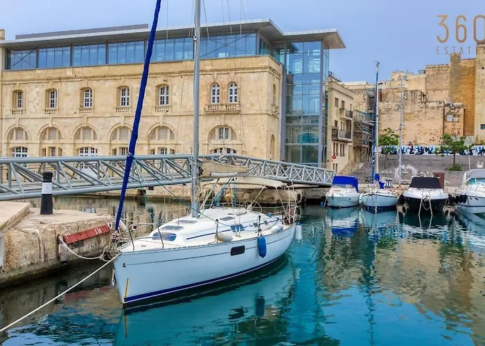 アパート Stunning 1br With Private Terrace In Bormla By 360 Estates